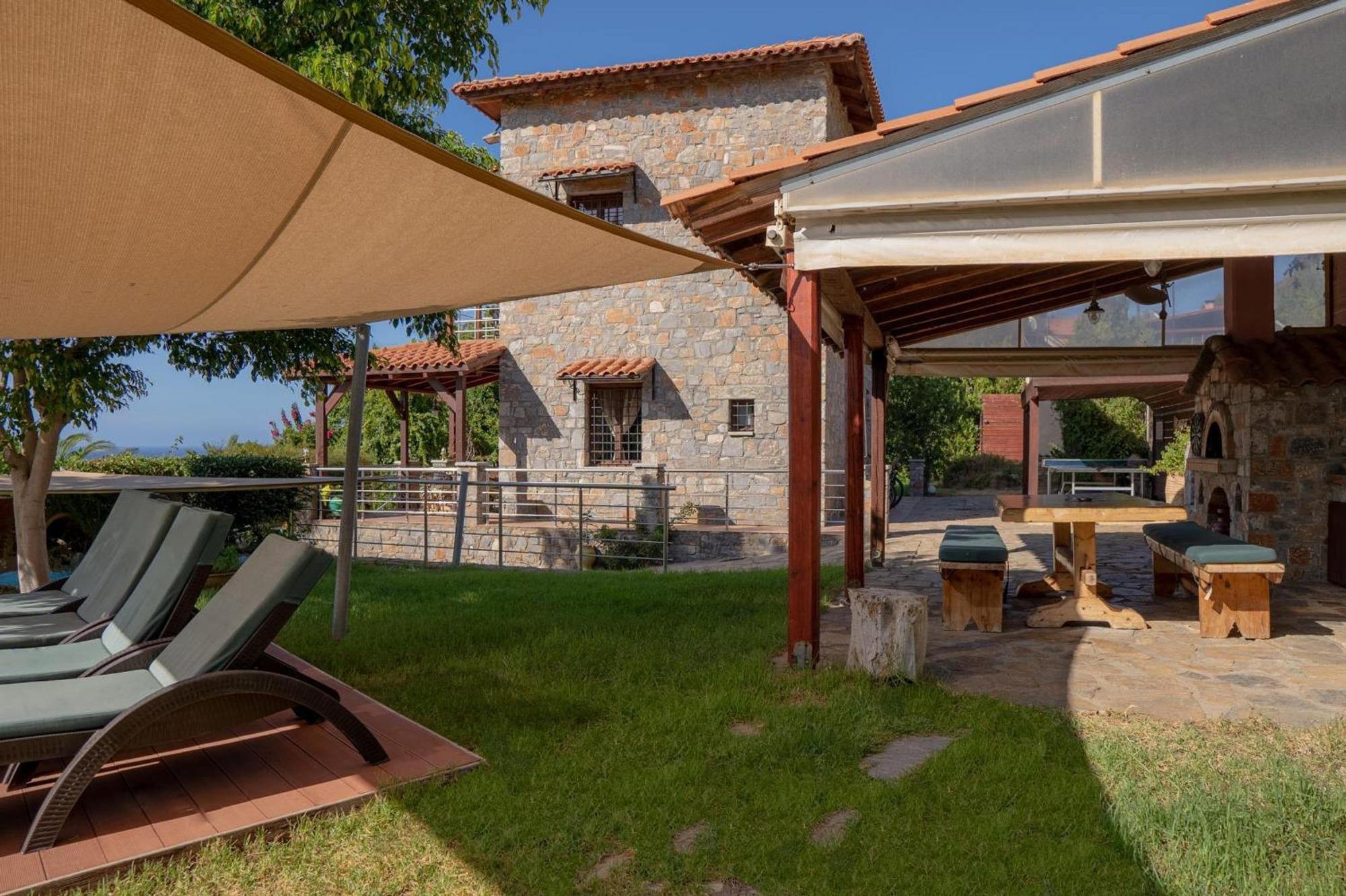 Iris Stone Built Villa Μίλατος Εξωτερικό φωτογραφία